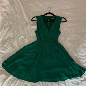 Emerald Green Sleeveless Dress